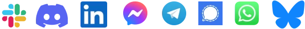 etke.cc offers Matrix bridges to Bluesky, Discord, Email, Facebook Messenger, Google Chat, Google Messages, Hookshot, Instagram, IRC, LinkedIn, Signal, Slack, Steam, Telegram, Twitter, WhatsApp